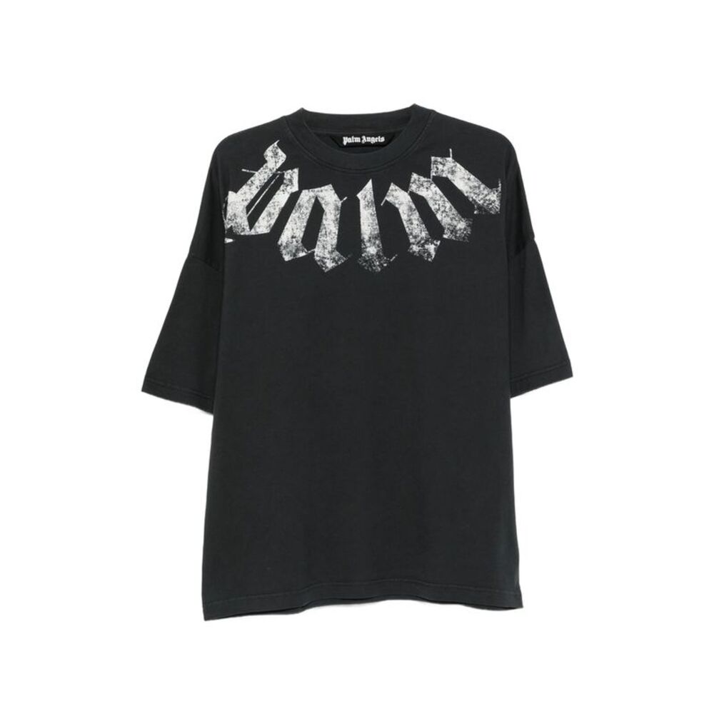 Palm Angels Black T-Shirts & Vests - T-Shirts Men